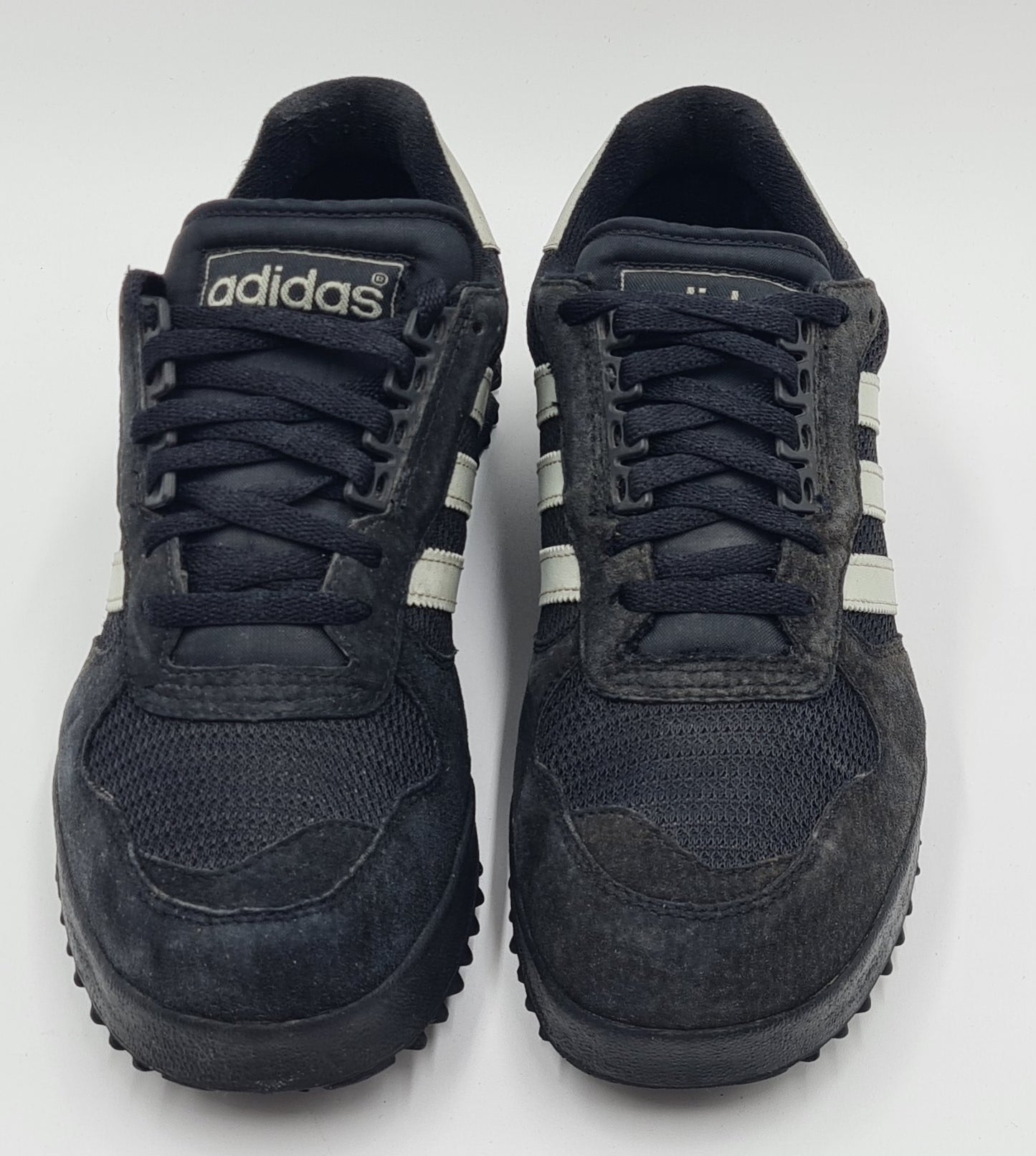 *Guter Zustand* 2001 Adidas Marathon TR Schwarz UK 9,5 / EUR 44