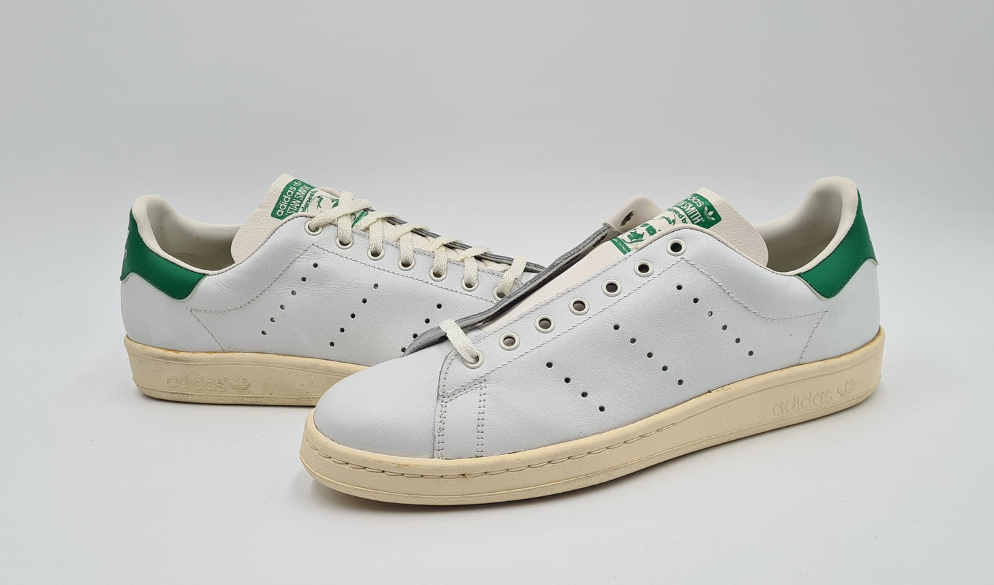 *NEW* Vintage 1980s Adidas Stan Smith Made in France UK 9 / EUR 43 1/3