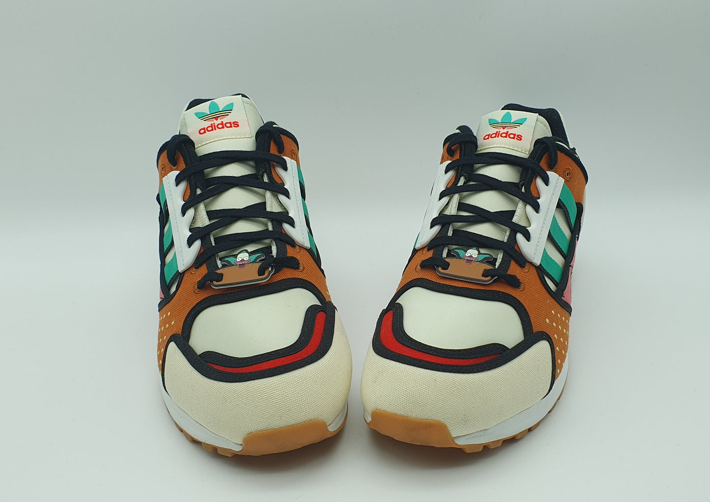 *VGC* 2020 ADIDAS X The Simpsons ZX 10000 'Krusty Burger' UK 9.5 / EUR 44