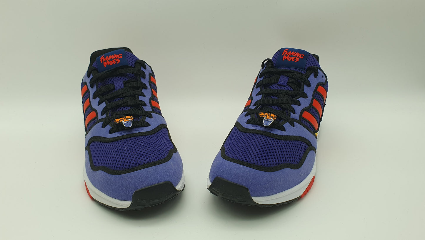*VGC* 2021 ADIDAS X The Simpsons ZX 1000 'Flaming Moes' UK 9.5 / EUR 44