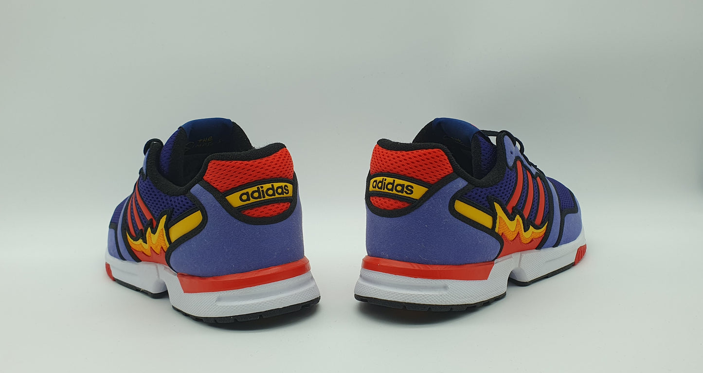*VGC* 2021 ADIDAS X The Simpsons ZX 1000 'Flaming Moes' UK 9.5 / EUR 44