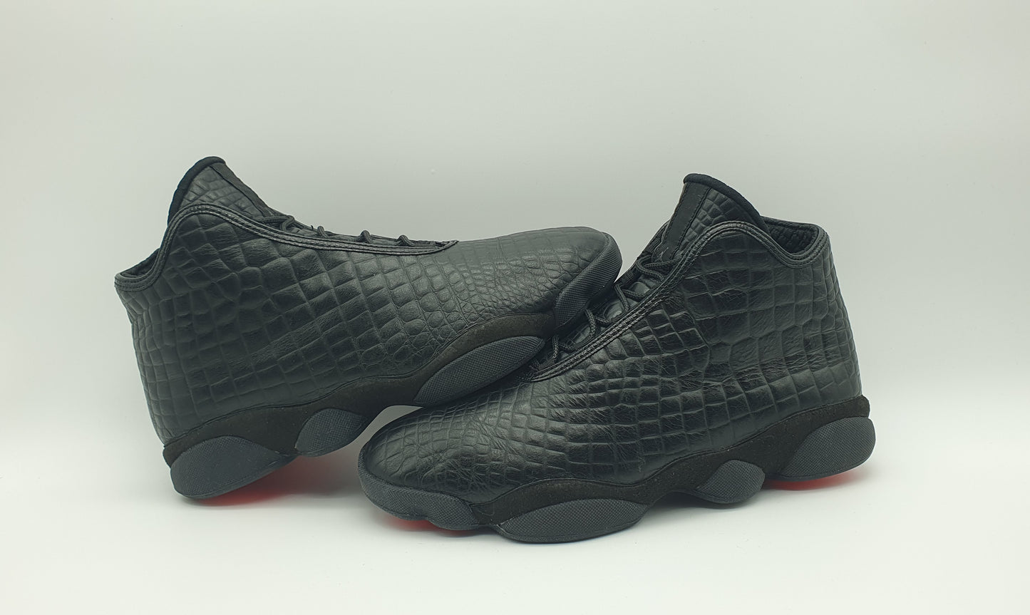 *VGC* 2018 Nike Air Jordan Horizon 'Black Croc' black UK 8.5 / EUR 43