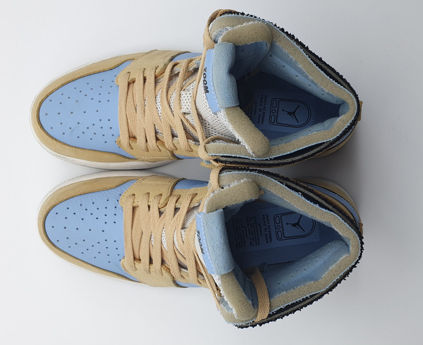 2016 WMNS Nike Air Jordan 1 High Zoom CMFT 'Psychic Blue' UK 7 / EUR 41