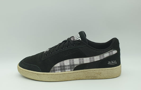 Puma X Von Dutch Ralph Sampson Lo 'Plaid Print Stripes' Gr. UK 8,5 / EUR 42,5