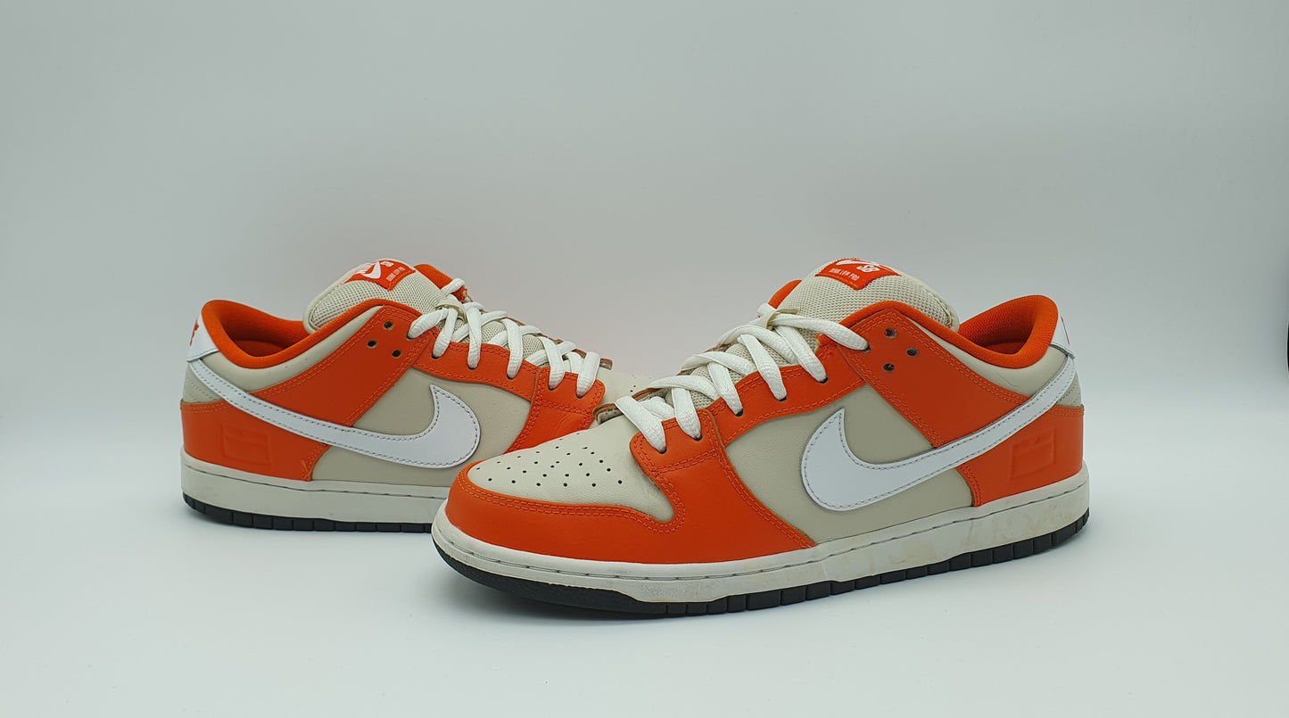 2016 Nike Dunk Low Pro SB 'Orange Box' Gr. UK 9,5 / EUR 44,5