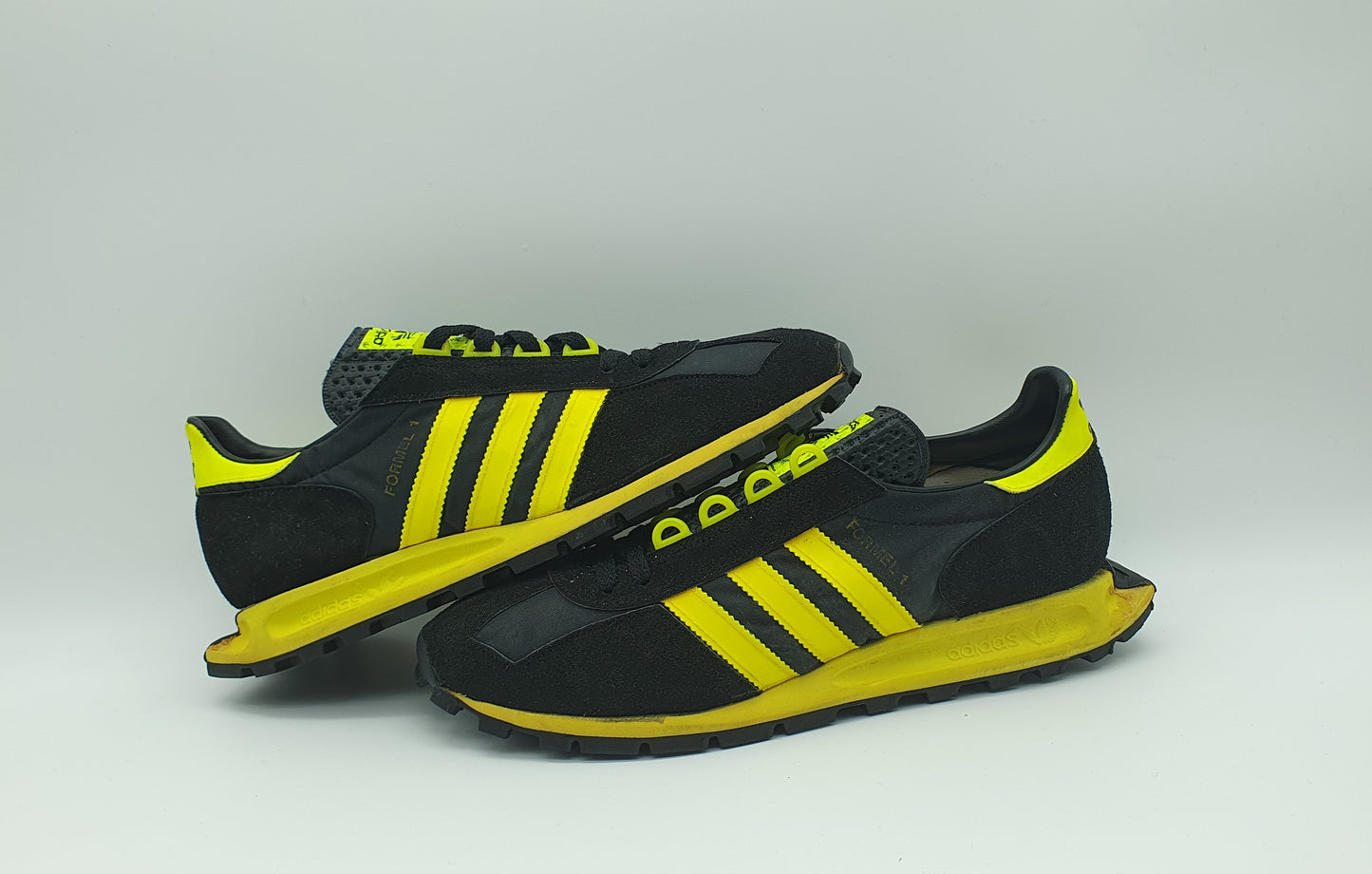 *NEU* Vintage 1980er Adidas Formel 1 Made in West Germany UK 9,5 / EUR 44
