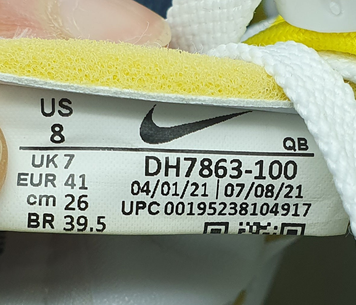 2021 Nike X Off-White Blazer Low UK 7 / EUR 41