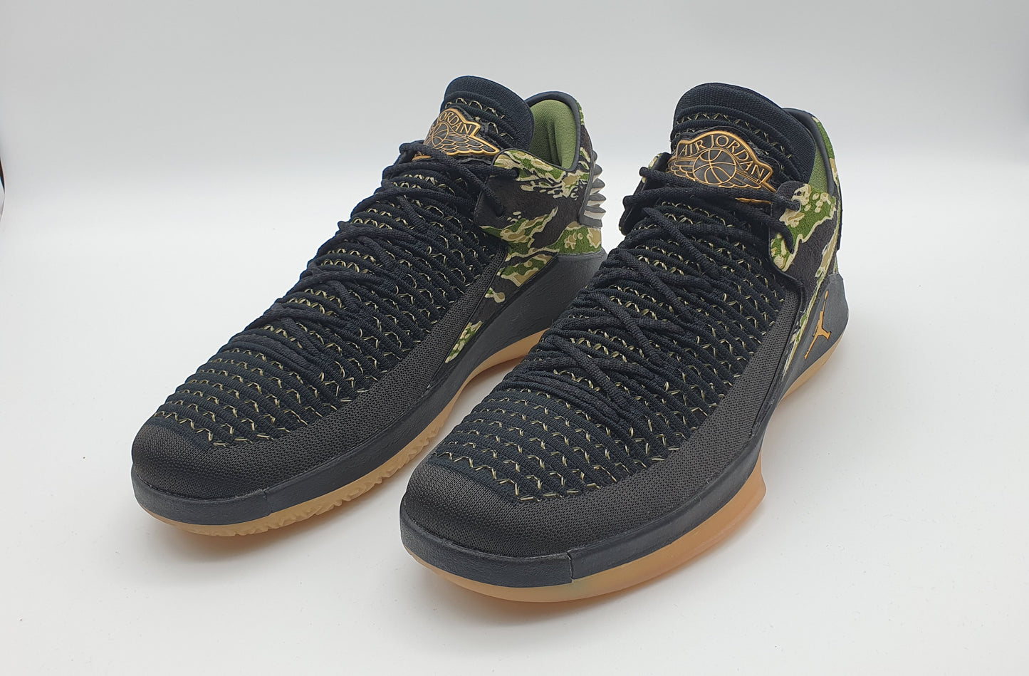 *LIKE NEW* 2017 Nike Air Jordan XXXII 32 Low Flyknit 'Camo' City of Flight UK 9 / EUR 44
