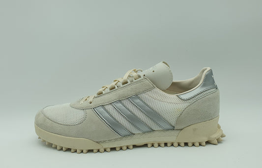 *TOP* 2017 Adidas Marathon TR Weiß / Silber UK 11,5 / EUR 46 2/3