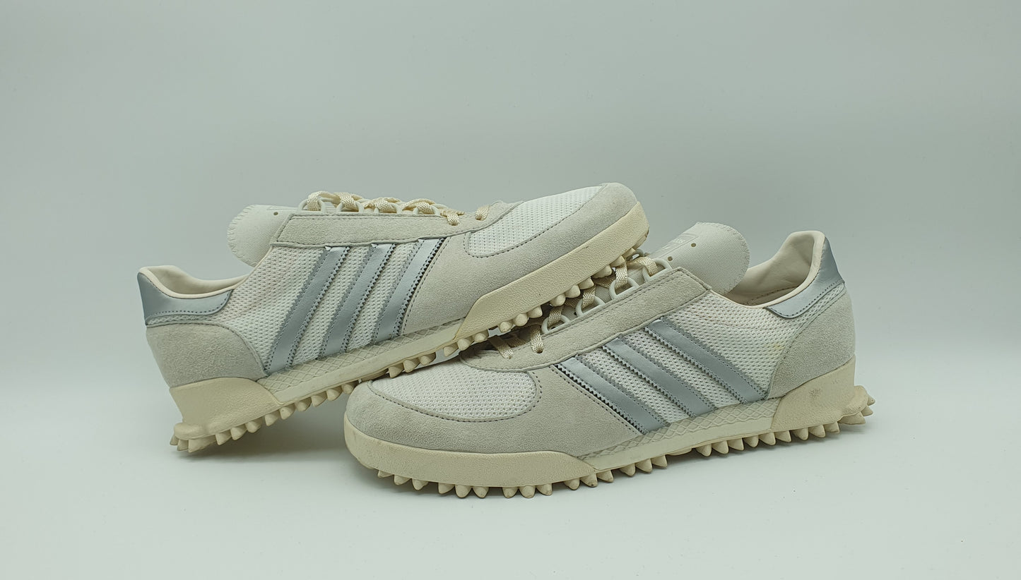 *VGC* 2017 Adidas Marathon TR White / Silver UK 11.5 / EUR 46 2/3