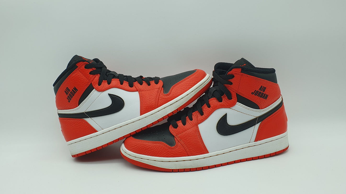 *VGC* 2016 Nike Air Jordan 1 High 'Air Max Orange' UK 7.5 / EUR 42