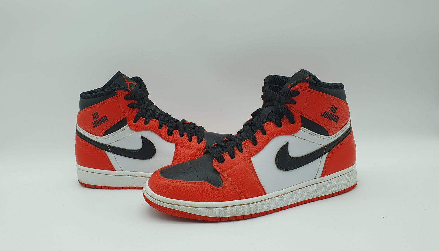 *VGC* 2016 Nike Air Jordan 1 High 'Air Max Orange' UK 7.5 / EUR 42