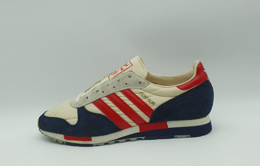 *NEU* Vintage 1980er Adidas Centaur Running UK 10 / EUR 44 2/3