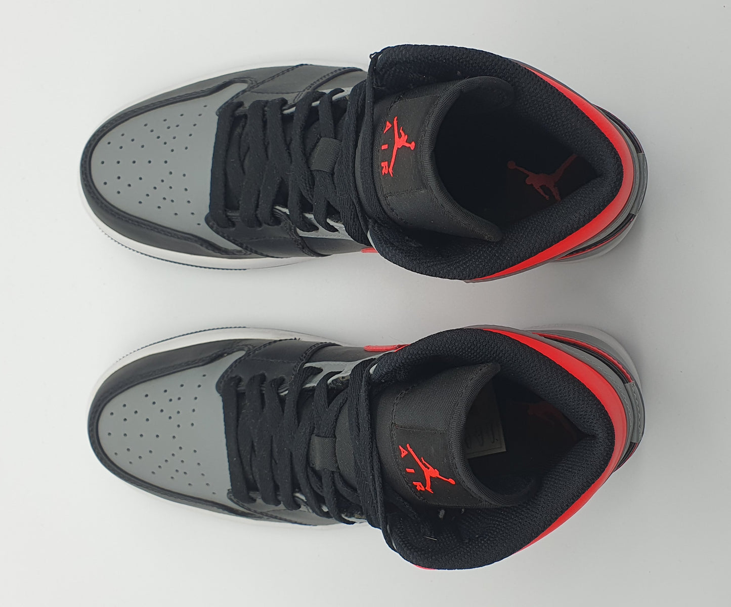 *LIKE NEW* 2020 Nike Air Jordan 1 Mid 'Pink Shadow' UK 7 / EUR 41