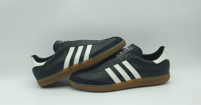 *BNIB* Vintage 1980s Adidas Samba black Made in West Germany UK 9.5 / EUR 44
