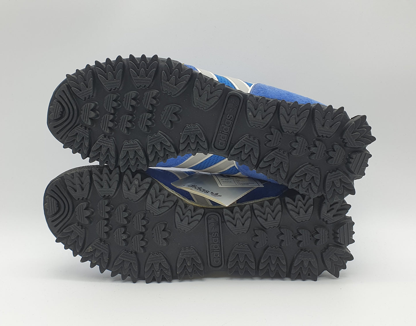 *NEW* Vintage 1980s Adidas Marathon TR Blue UK 8 / EUR 42