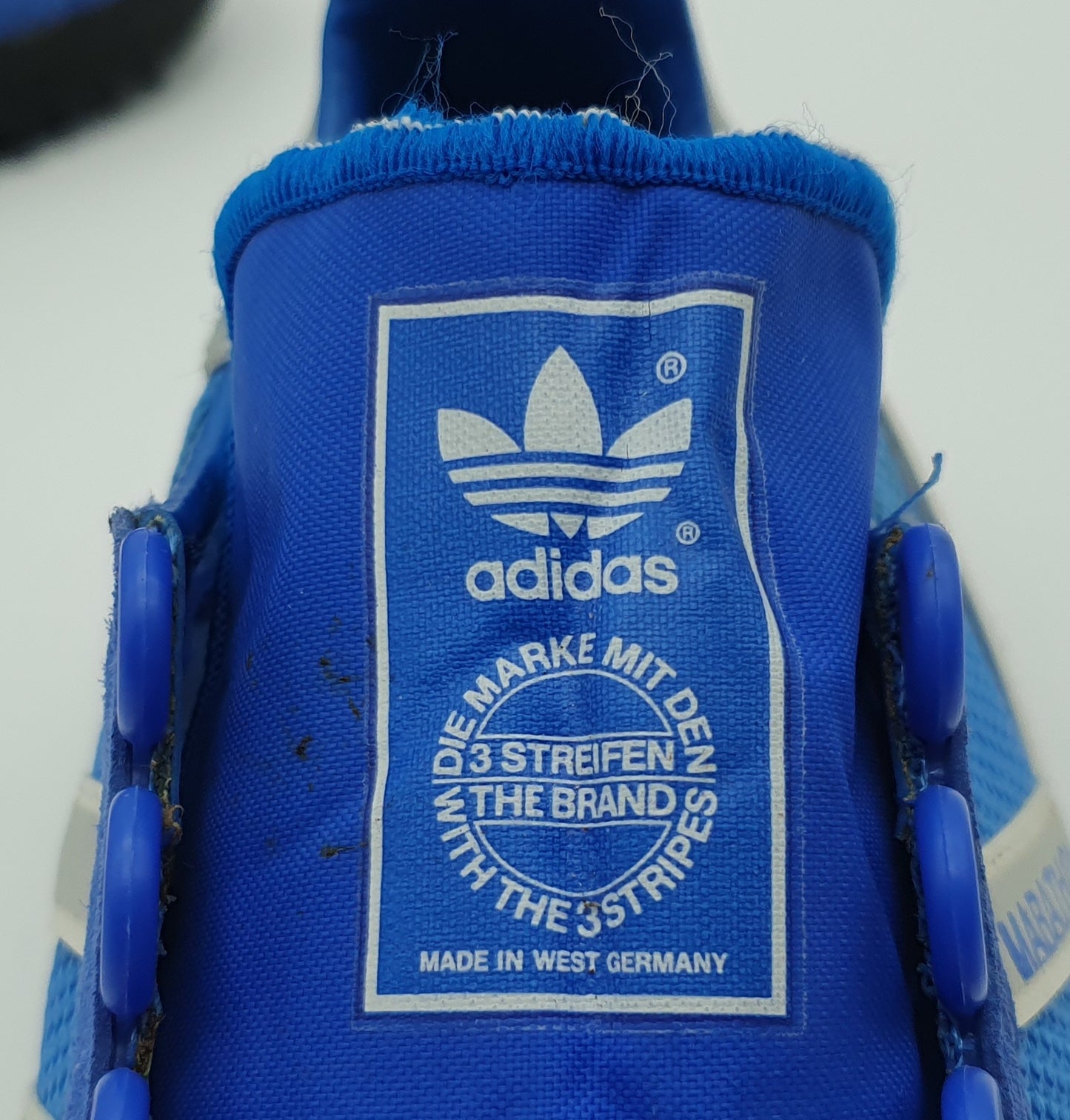 *NEW* Vintage 1980s Adidas Marathon TR Blue UK 8 / EUR 42