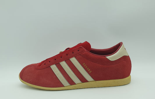 *NEU* 2003 Adidas Rekord Satin Rot Gr. UK 11 / EUR 46