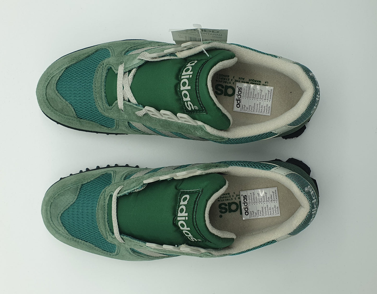*NEU* Vintage 1994 Adidas Marathon TR 2 Grün UK 8,5 / EUR 42 2/3