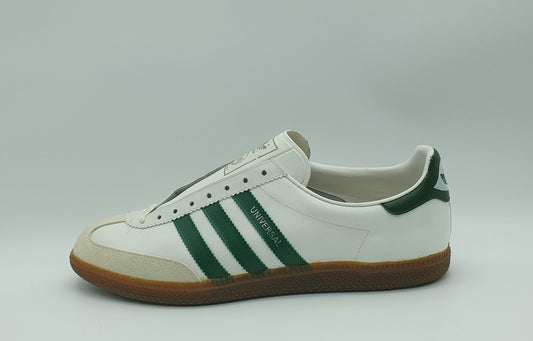 *NEU* Vintage 1980er Adidas Universal mit grünen Streifen UK 11 / EUR 46