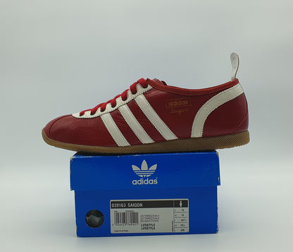 *NEU* 2003 Adidas Saigon Retro Rot Gr. UK 10 / EUR 44 2/3