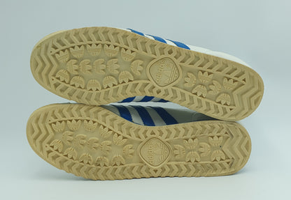 *NEU* Vintage 1980er Adidas Rom mit blauen Streifen UK 9 / EUR 43 1/3