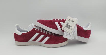 *NEW* 2018 Adidas Gazelle 2 Retro Bordeaux Red UK 9 / EUR 43 1/3