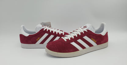 *NEW* 2018 Adidas Gazelle 2 Retro Bordeaux Red UK 9 / EUR 43 1/3