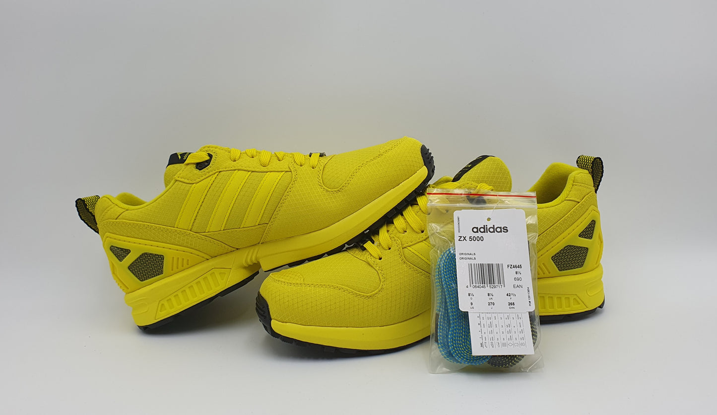 *NEU* Adidas ZX 5000 Torsion 'Bright Yellow' Gr. UK 8,5 / EUR 42 2/3