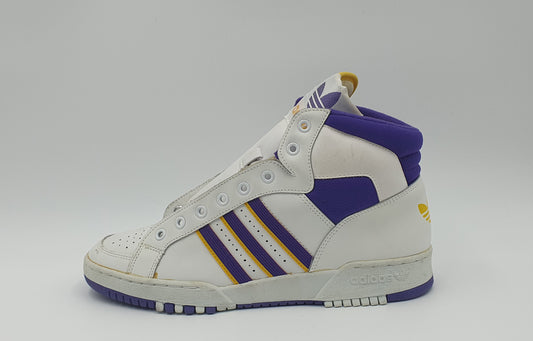 *NEW* Vintage 1980s Adidas Connector Hi Lakers UK 9.5 / EUR 44
