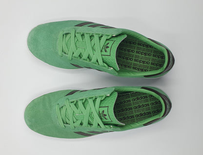 2009 Adidas Trimm Trab Retro Grün Gr. UK 10 / EUR 44 2/3