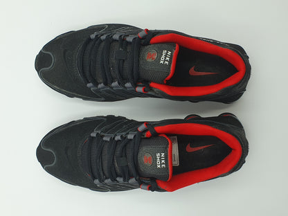 *TOP* 2012 Nike Shox NZ EU schwarz / rot Gr. UK 7,5 / EUR 42