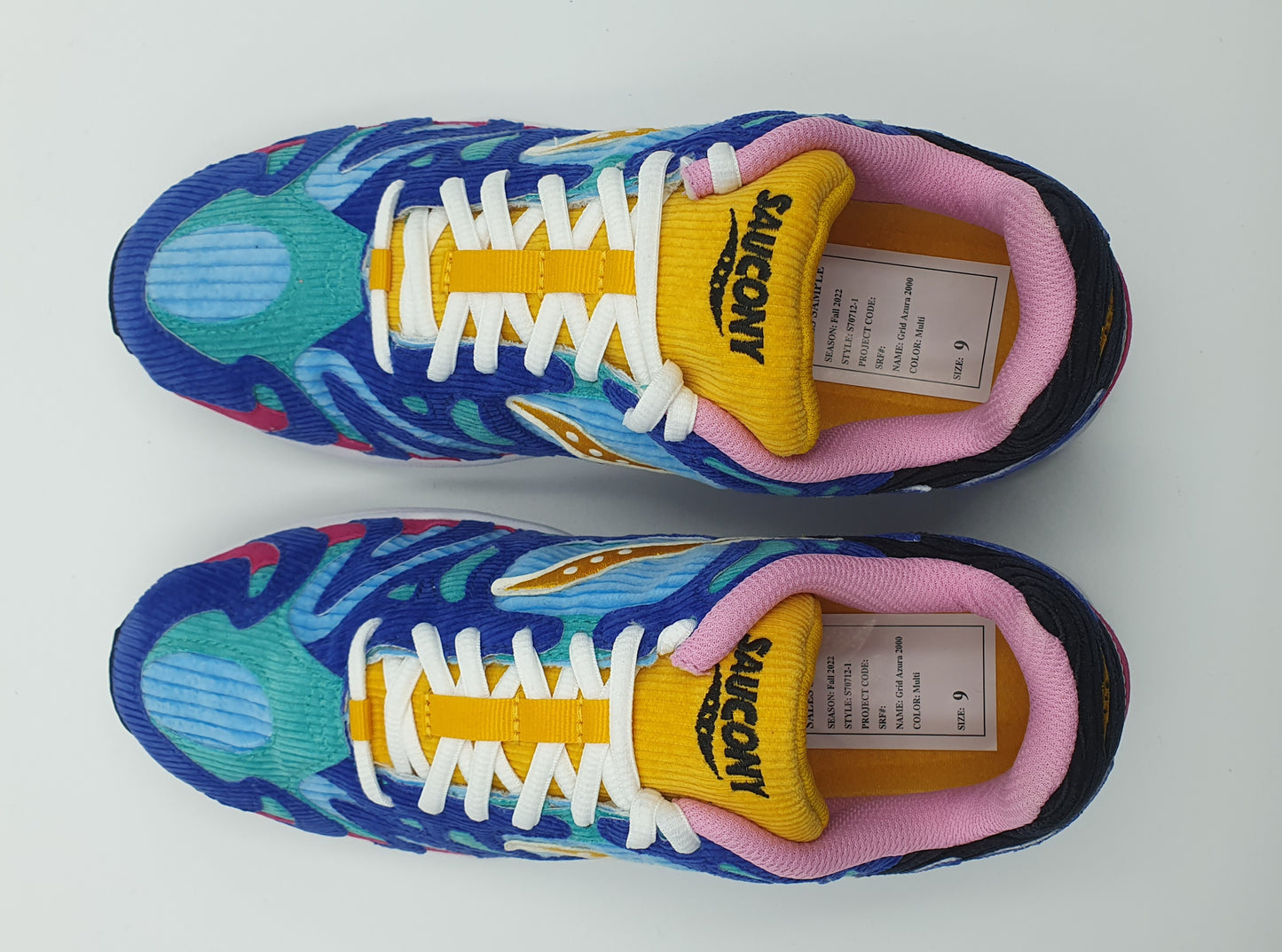*NEU* Saucony Grid Azura 2000 "Patchwork" Sample Gr. UK 8 / EUR 42,5