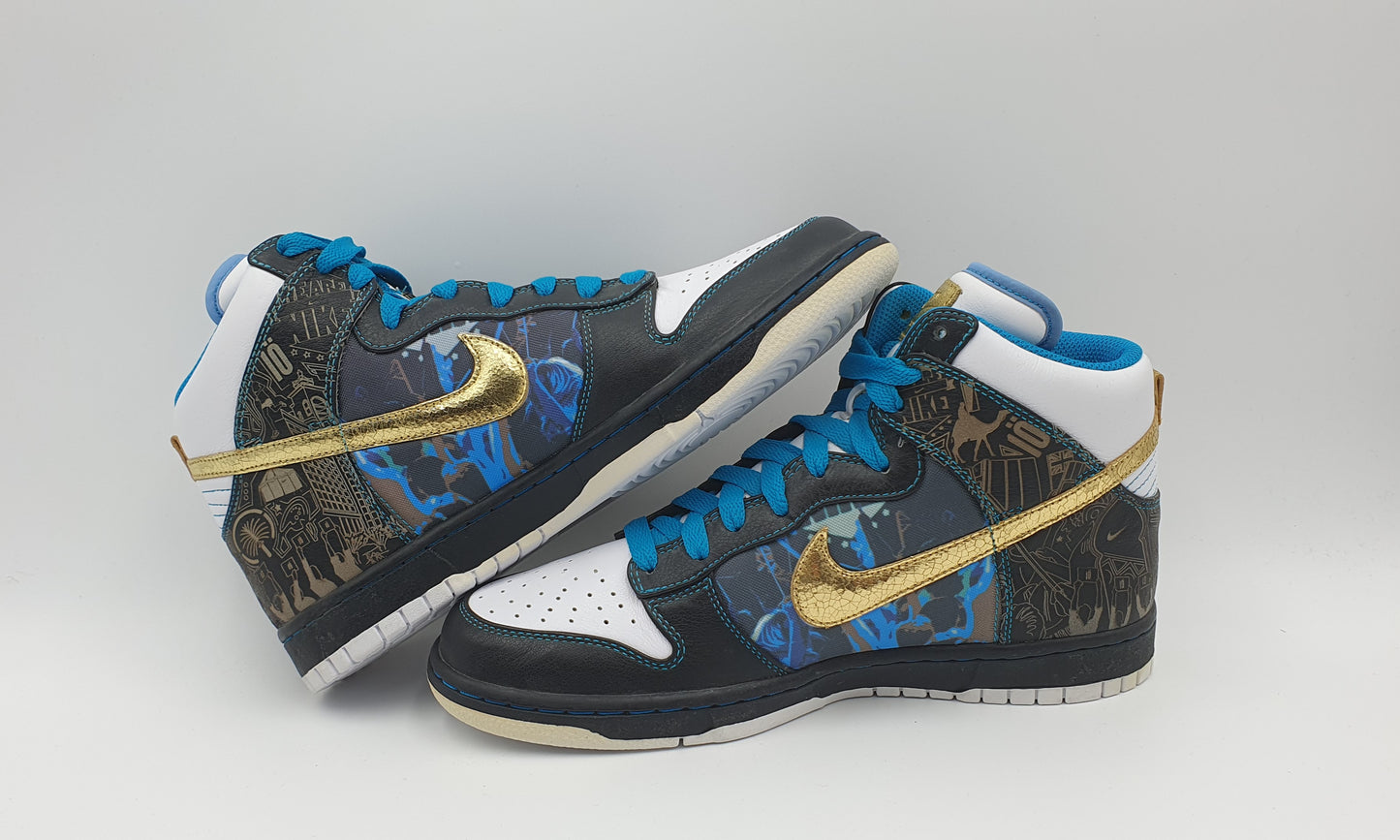 *NEU* 2010 Nike Dunk High Dubai Gr. UK 9 / EUR 44