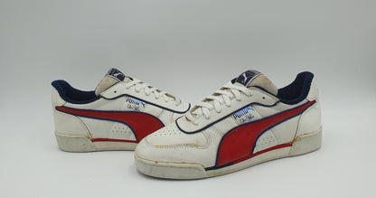 *VGC* Vintage 1990s Puma Boris Becker Made in Taiwan UK 9 / EUR 43