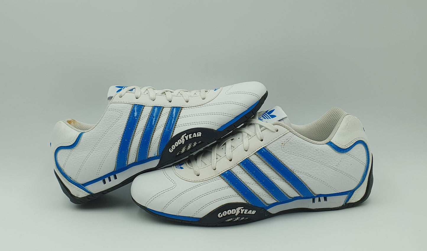 *VGC* 2014 Adidas Adiracer Low M Good Year White Blue UK 9 / EUR 43 1/3