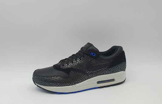 *VGC* 2014 Nike Air Max 1 'Black Safari' UK 10 / EUR 45