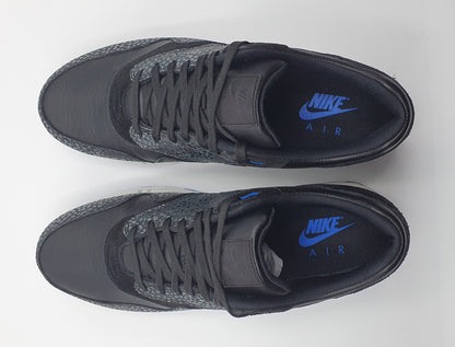 *VGC* 2014 Nike Air Max 1 'Black Safari' UK 10 / EUR 45