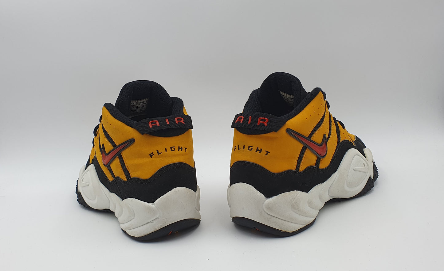 *TOP* Vintage 1997 Nike Air Zoom Flight 1.0 gelb UK 10 / EUR 45
