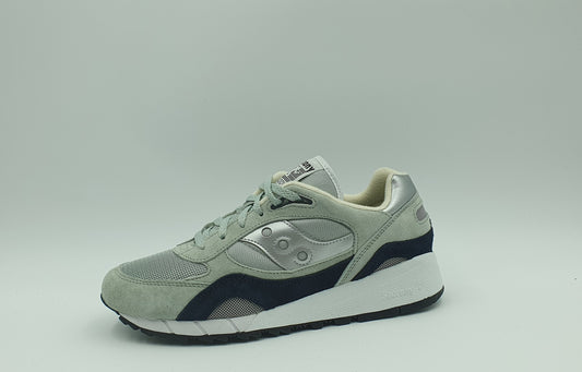 *NEU* 2021 Saucony Shadow 6000 Sample Silber Gr. UK 8 / EUR 42,5