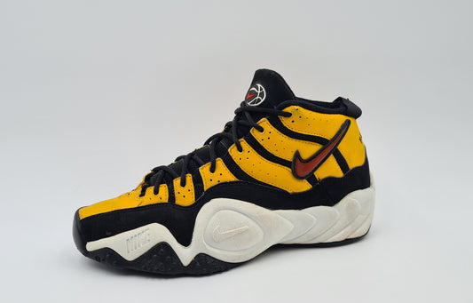 Vintage 1997 Nike Air Zoom Flight 1.0 yellow UK 8.5 / EUR 43