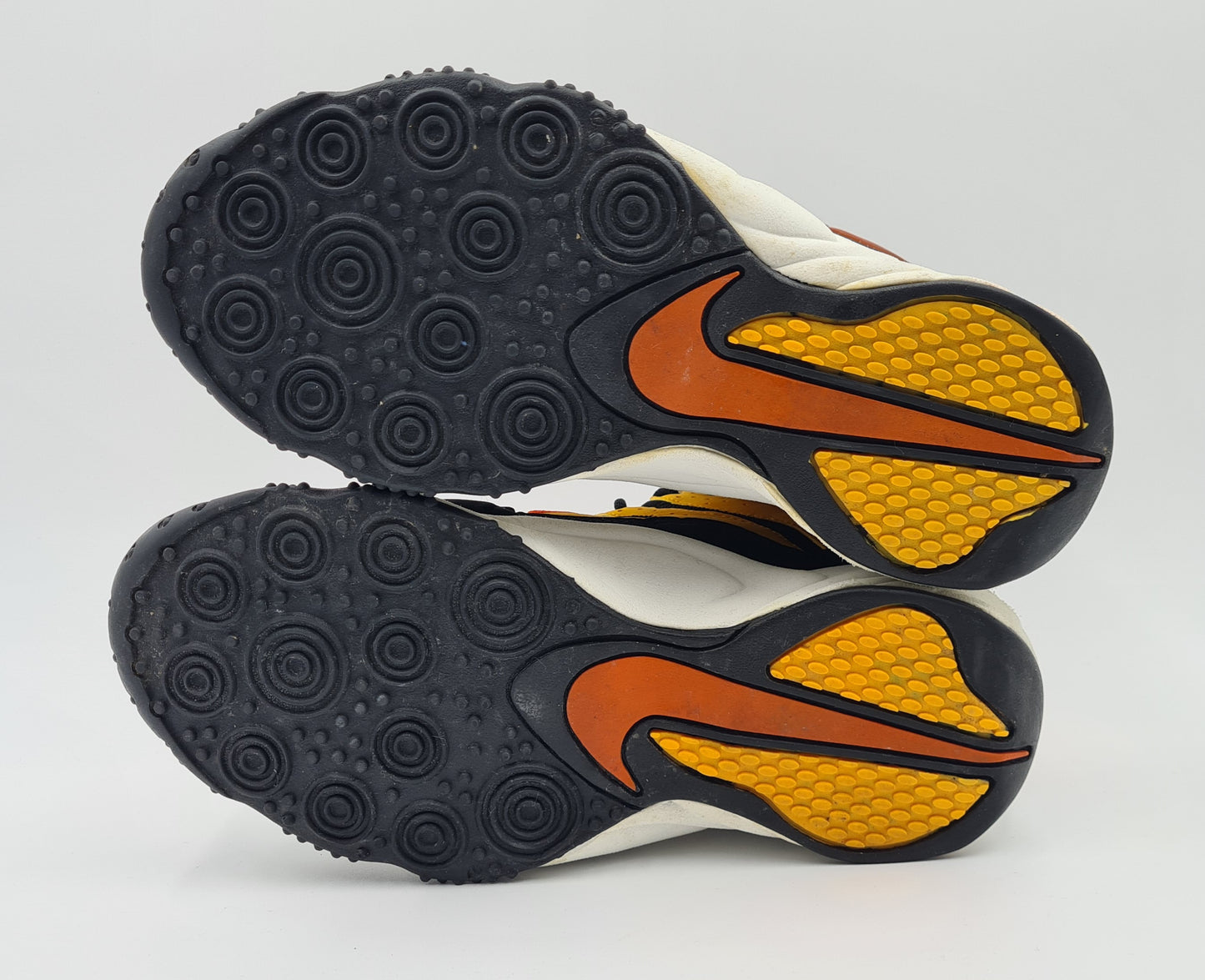 Vintage 1997 Nike Air Zoom Flight 1.0 gelb UK 8,5 / EUR 43