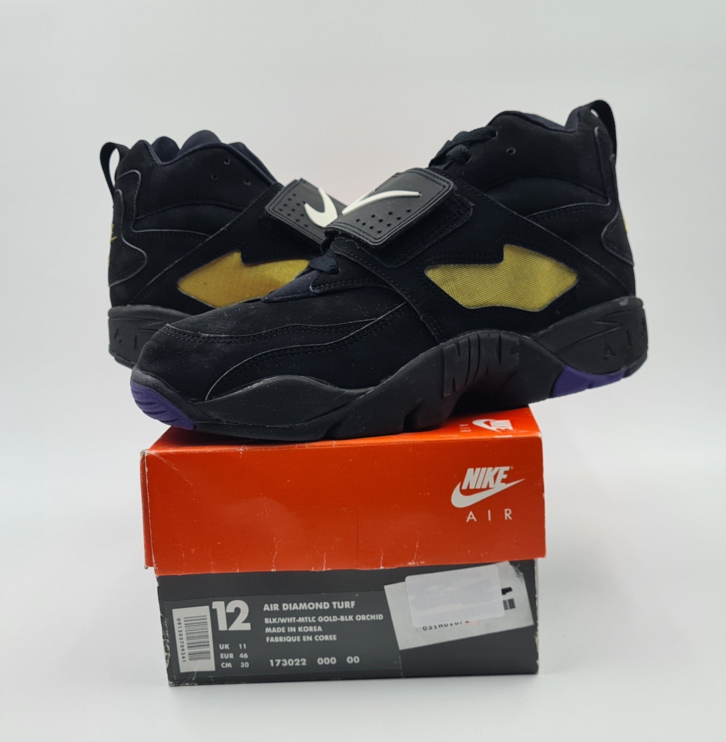 *BNIB* Vintage 1993 Nike Air Diamond Turf 'Deion Sanders' UK 11 / EUR 46
