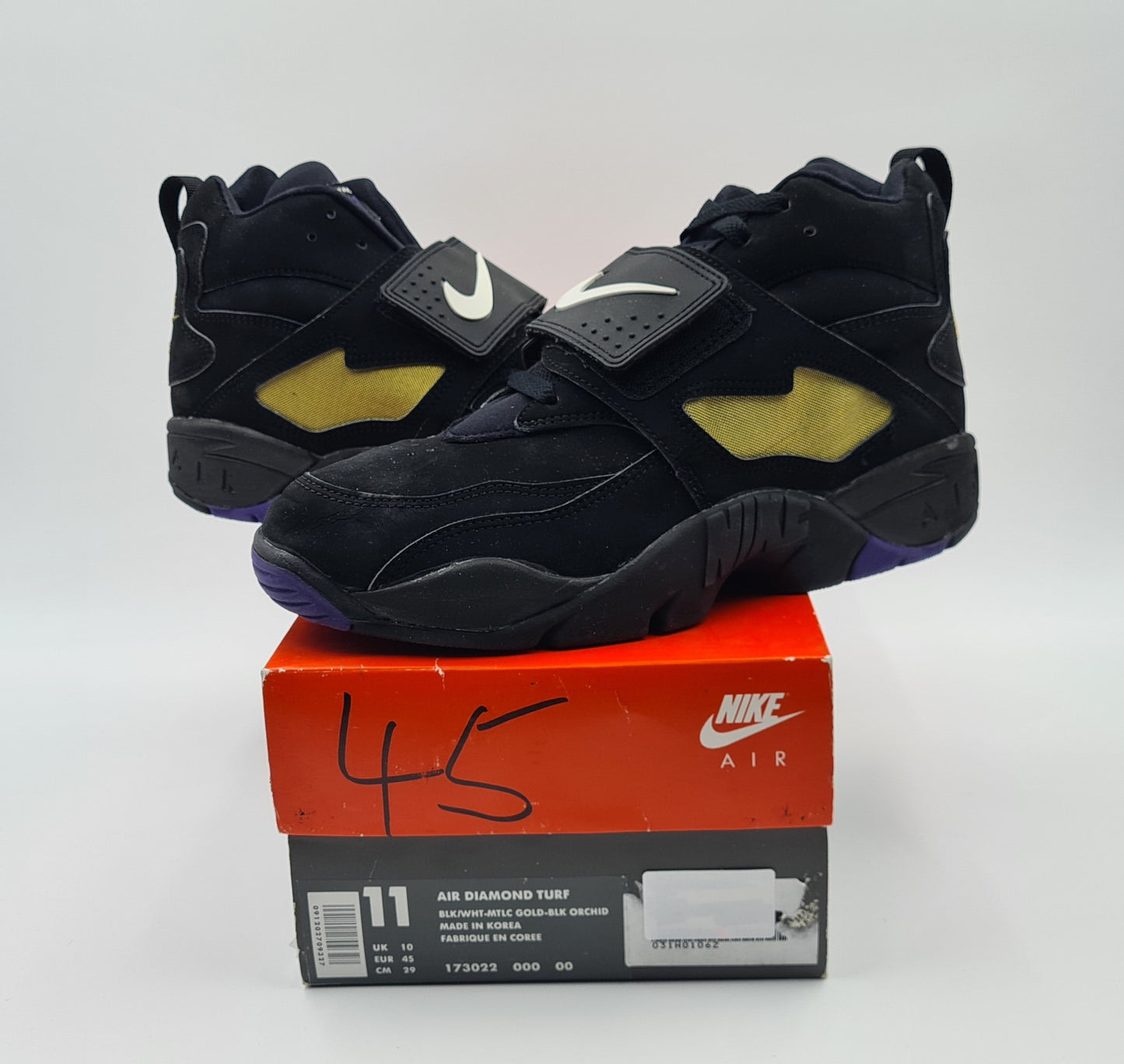 *BNIB* Vintage 1993 Nike Air Diamond Turf 'Deion Sanders' UK 10 / EUR 45