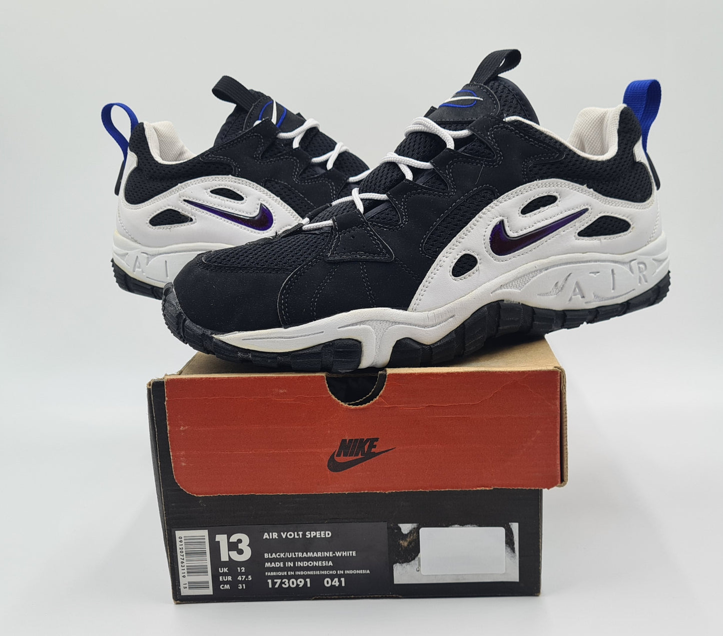 *BNIB* Vintage 1996 Nike Air Volt Speed ​​UK 12 / EUR 47.5