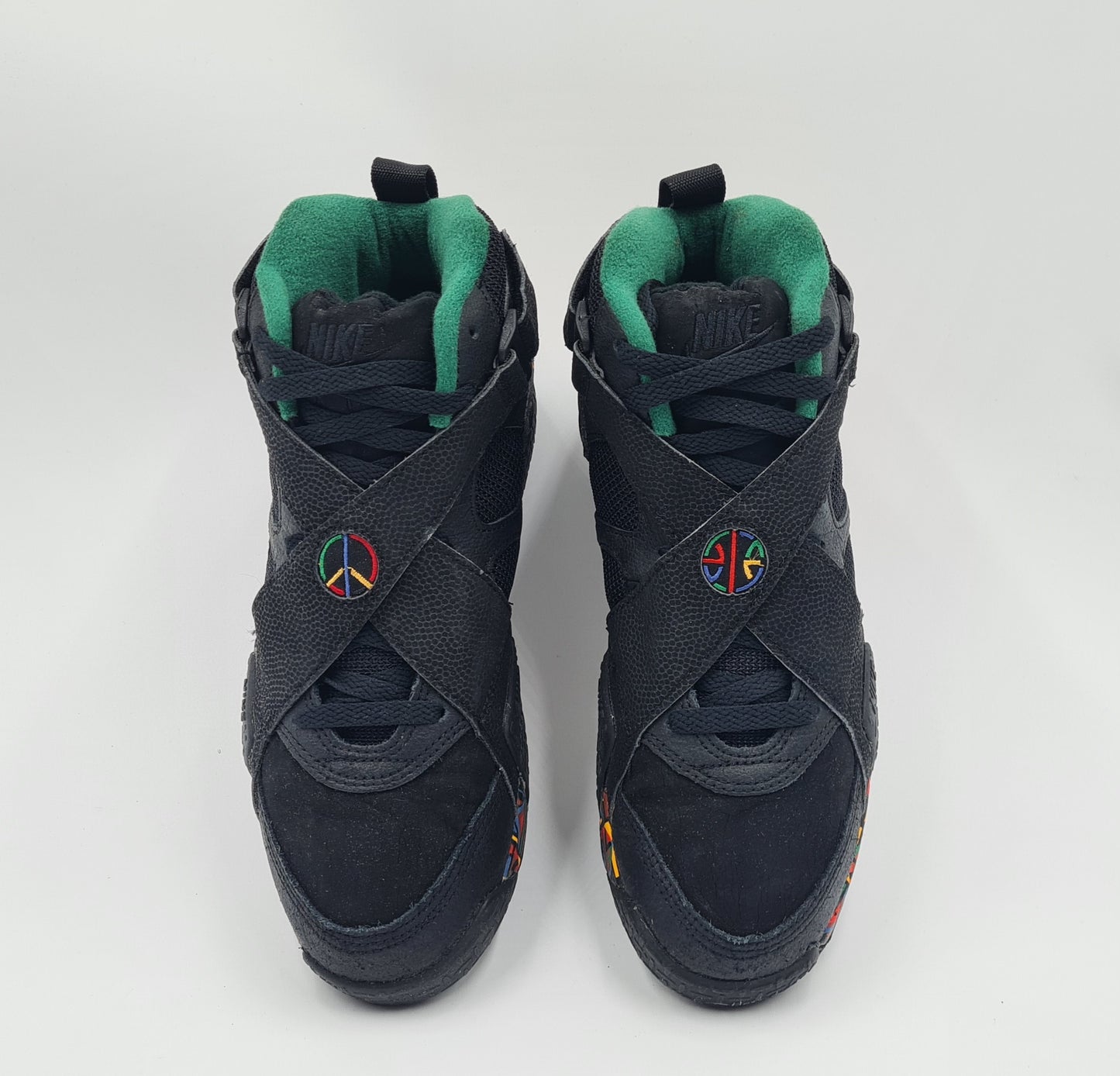 *NEU* Vintage 1993 Nike Air Raid II Peace Urban Jungle Spike Lee UK 8,5 / EUR 43