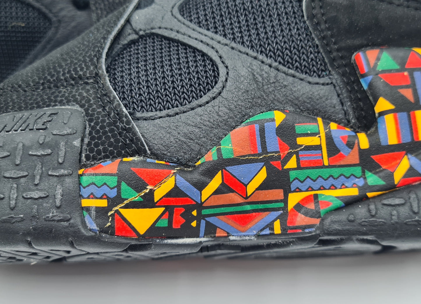 *NEU* Vintage 1993 Nike Air Raid II Peace Urban Jungle Spike Lee UK 8,5 / EUR 43