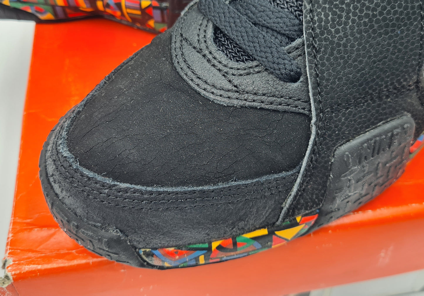 *NEU* Vintage 1993 Nike Air Raid II Peace Urban Jungle Spike Lee UK 8,5 / EUR 43
