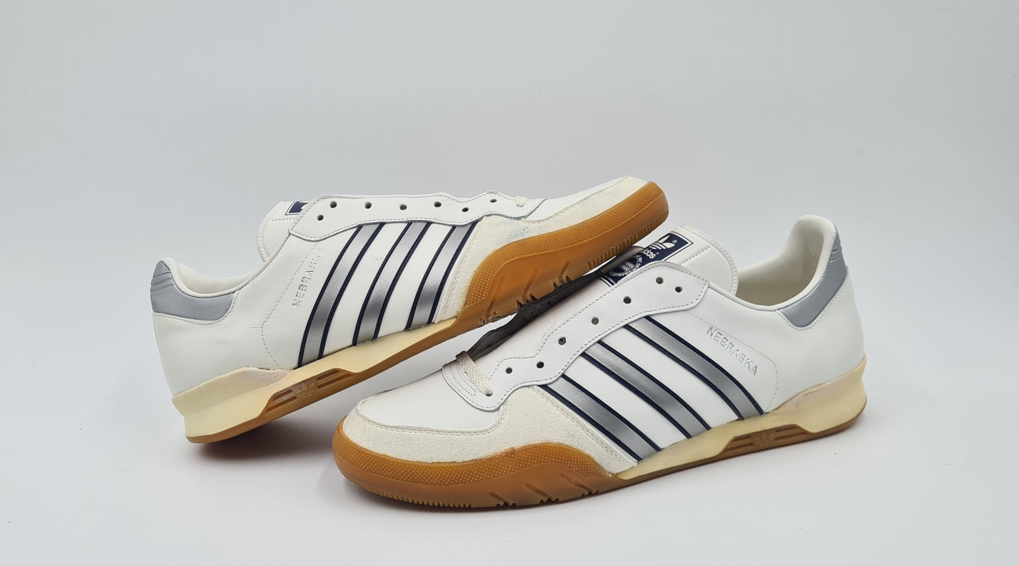*BNIB* Vintage 1980s Adidas Nebraska UK 10.5 / EUR 45 1/3