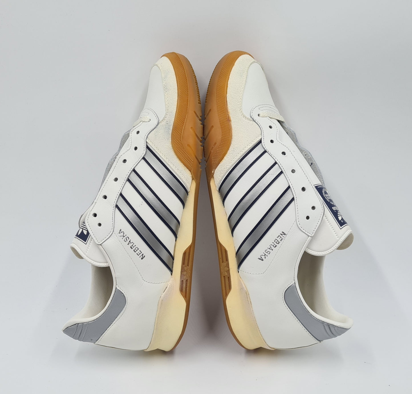 *BNIB* Vintage 1980s Adidas Nebraska UK 10.5 / EUR 45 1/3